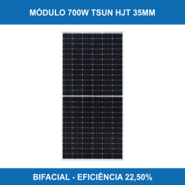 M�dulo 700W TSUN HJT Bifacial 35mm