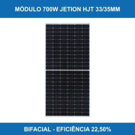 M�dulo 700W JETION HJT Bifacial 33/35mm
